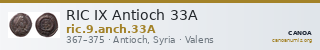 RIC IX Antioch 33A — CANOA