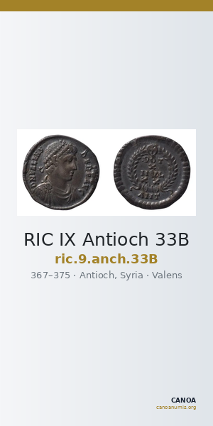 RIC IX Antioch 33B — CANOA
