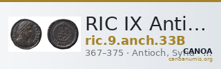 RIC IX Antioch 33B — CANOA