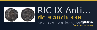 RIC IX Antioch 33B — CANOA