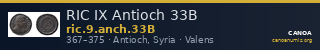 RIC IX Antioch 33B — CANOA
