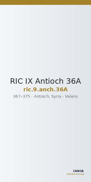 RIC IX Antioch 36A — CANOA