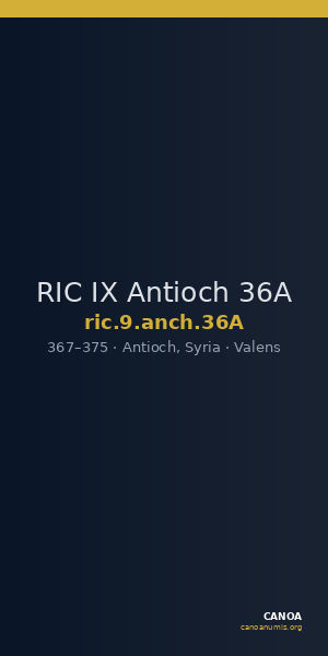RIC IX Antioch 36A — CANOA