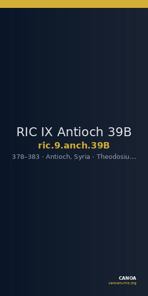 RIC IX Antioch 39B — CANOA