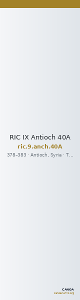 RIC IX Antioch 40A — CANOA