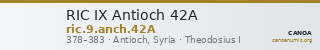 RIC IX Antioch 42A — CANOA