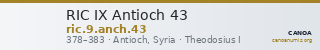 RIC IX Antioch 43 — CANOA