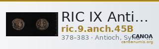 RIC IX Antioch 45B — CANOA