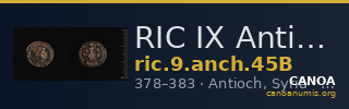 RIC IX Antioch 45B — CANOA