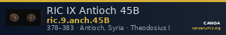 RIC IX Antioch 45B — CANOA