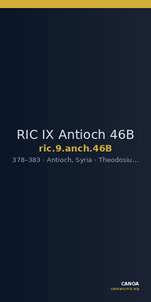 RIC IX Antioch 46B — CANOA