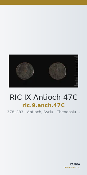 RIC IX Antioch 47C — CANOA