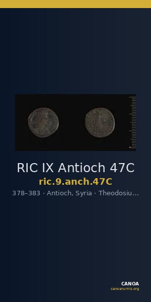 RIC IX Antioch 47C — CANOA