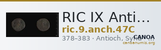 RIC IX Antioch 47C — CANOA