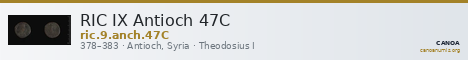 RIC IX Antioch 47C — CANOA