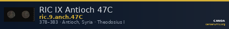RIC IX Antioch 47C — CANOA