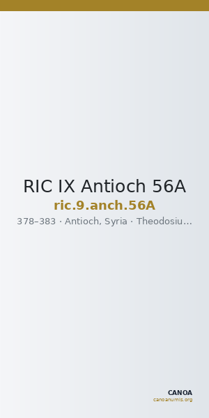 RIC IX Antioch 56A — CANOA