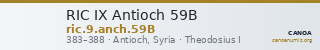 RIC IX Antioch 59B — CANOA
