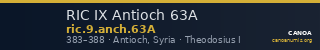 RIC IX Antioch 63A — CANOA