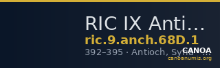 RIC IX Antioch 68D: Subtype 1 — CANOA