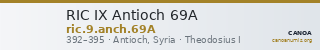 RIC IX Antioch 69A — CANOA