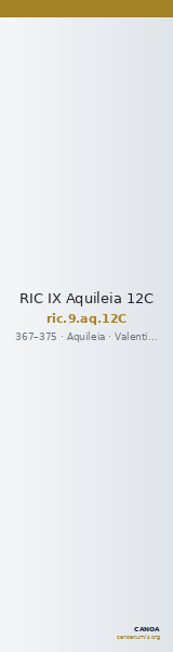 RIC IX Aquileia 12C — CANOA