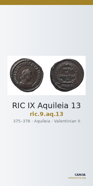 RIC IX Aquileia 13 — CANOA