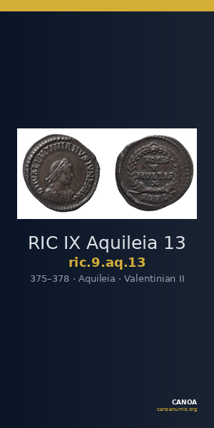 RIC IX Aquileia 13 — CANOA