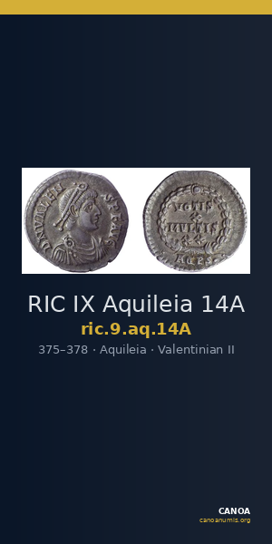 RIC IX Aquileia 14A — CANOA
