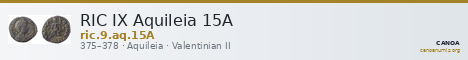 RIC IX Aquileia 15A — CANOA