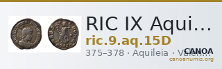 RIC IX Aquileia 15D — CANOA