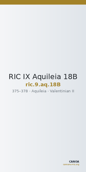 RIC IX Aquileia 18B — CANOA