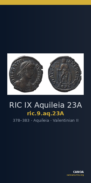 RIC IX Aquileia 23A — CANOA