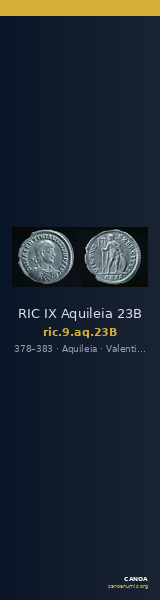 RIC IX Aquileia 23B — CANOA