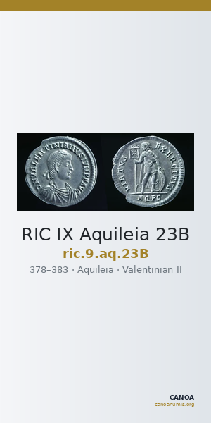 RIC IX Aquileia 23B — CANOA
