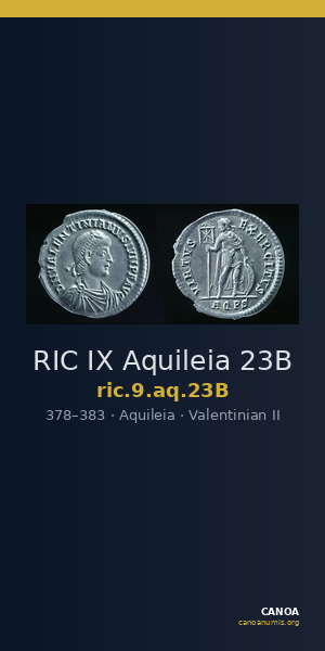 RIC IX Aquileia 23B — CANOA