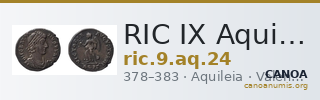 RIC IX Aquileia 24 — CANOA