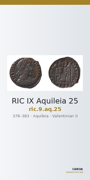 RIC IX Aquileia 25 — CANOA