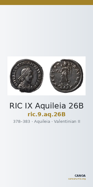 RIC IX Aquileia 26B — CANOA