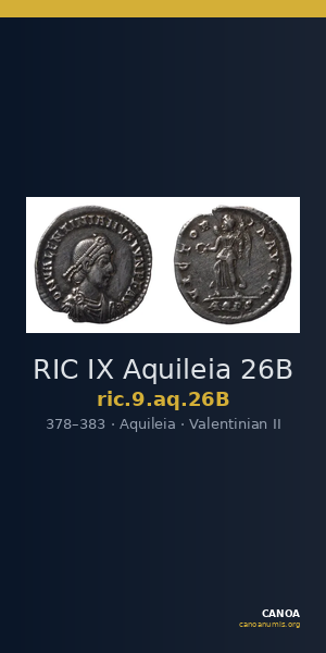 RIC IX Aquileia 26B — CANOA