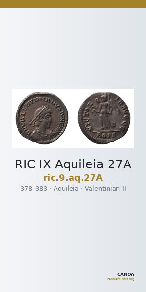 RIC IX Aquileia 27A — CANOA
