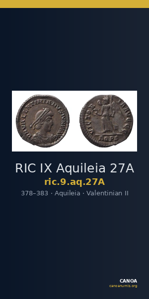 RIC IX Aquileia 27A — CANOA