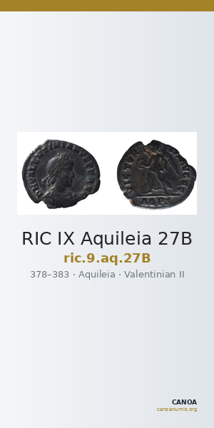 RIC IX Aquileia 27B — CANOA