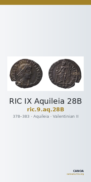 RIC IX Aquileia 28B — CANOA