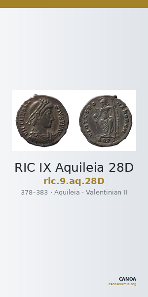 RIC IX Aquileia 28D — CANOA