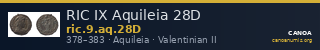 RIC IX Aquileia 28D — CANOA