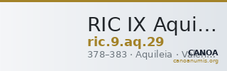 RIC IX Aquileia 29 — CANOA