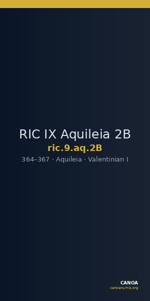 RIC IX Aquileia 2B — CANOA
