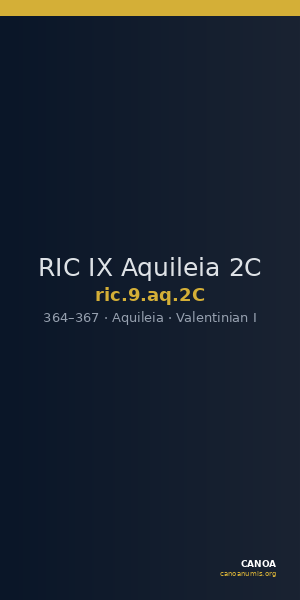 RIC IX Aquileia 2C — CANOA