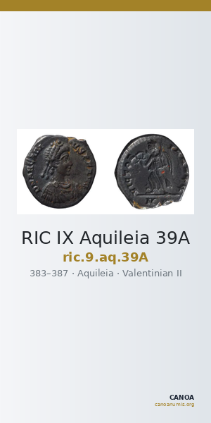 RIC IX Aquileia 39A — CANOA
